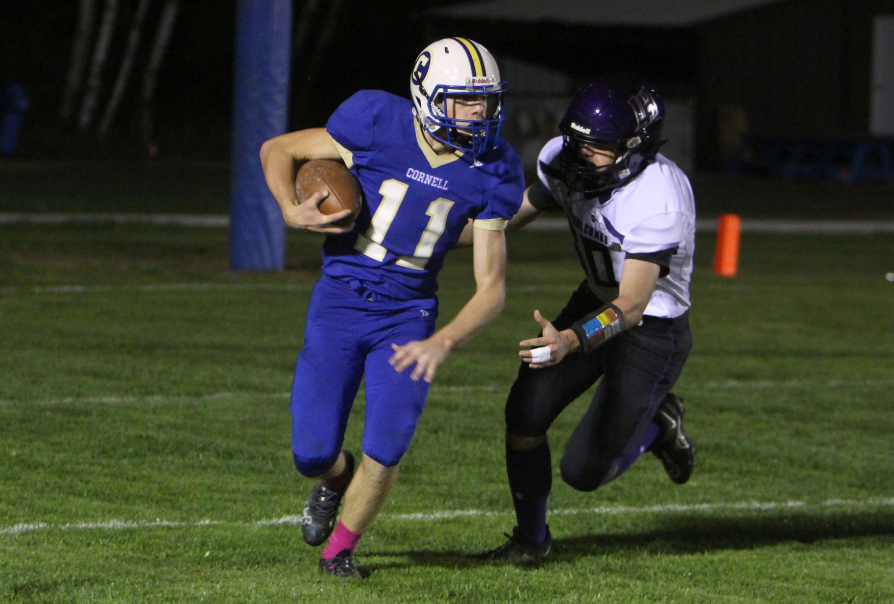 Lake Holcombe at Cornell football 10-15-21